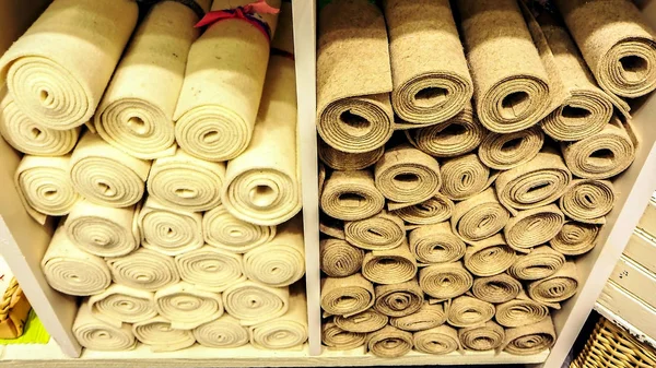 Shop voor kleermakers materiaal en hobby — Stockfoto