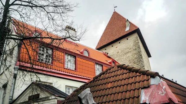 Luftaufnahme der Altstadt — Stockfoto