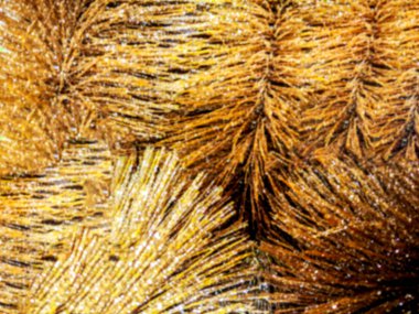 Noel dekorasyon parlak parlama ile