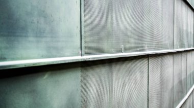 Modern ev. Perspektif azalan ile duvar