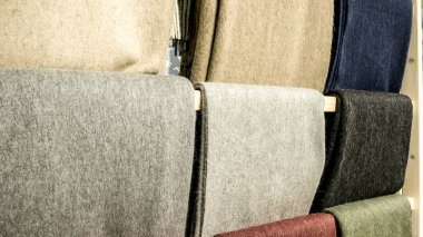 Arka plan, renkli keçe toplar