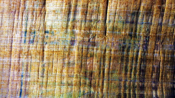 Zerrissenes gelb braunes Papyruspapier — Stockfoto