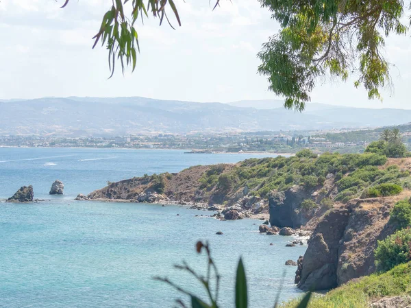 Paysage marin incroyable à Chypre — Photo