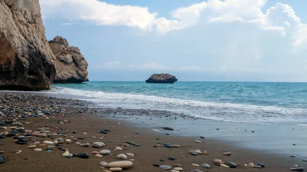 Aphrodites Rock. Plage d'amour — Photo