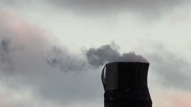 Fumaça de um tubo — Vídeo de Stock