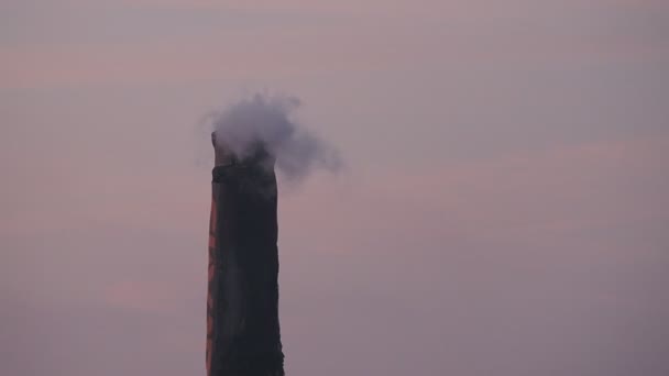 Füst egy csőből — Stock videók