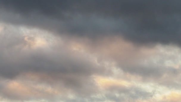 Nori parţiali. Sunset — Videoclip de stoc