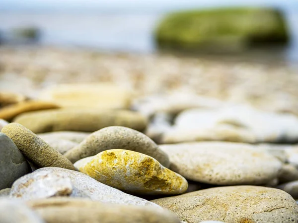 Piedras termales, playa marina — Foto de Stock