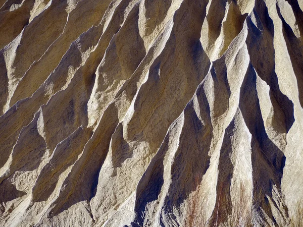 Mountain of white sand. — Stock Photo, Image
