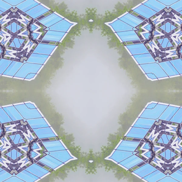 Синій Сучасний Мармуровий Мозаїчний Безшовний Текстурний Фон — стокове фото