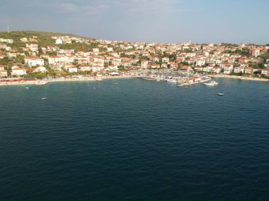 Yukarıdan Okrug Gornji görünümü