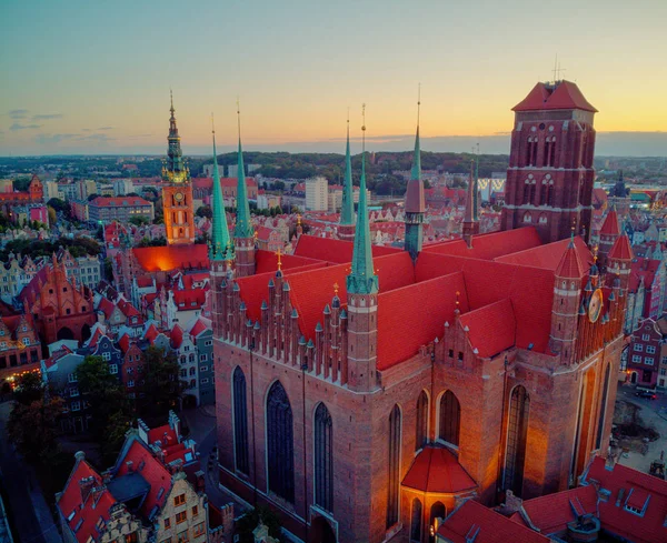 Marys Cathedral Gdansk — Stock Photo, Image