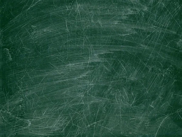 Chalkboard Texture Empty Blank Green Cked Chalkboard School Board Background — 스톡 사진