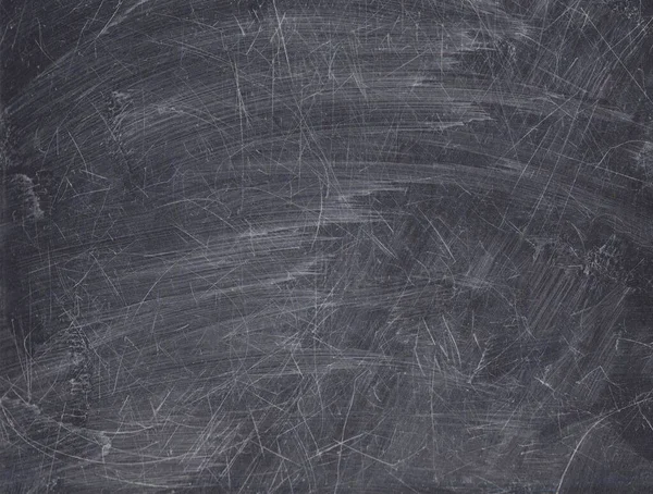 Blackboard Chalkboard Υφή Κενό Κενό Μαύρο Γδαρμένο Chalkboard School Φόντο — Φωτογραφία Αρχείου