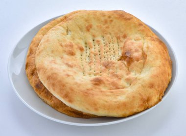 Taftan, lezzetli, yumuşak ve kabarık düz ekmek