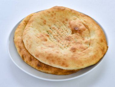 Taftan, A delicious, soft and fluffy flat bread clipart