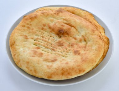 Taftan, lezzetli, yumuşak ve kabarık düz ekmek