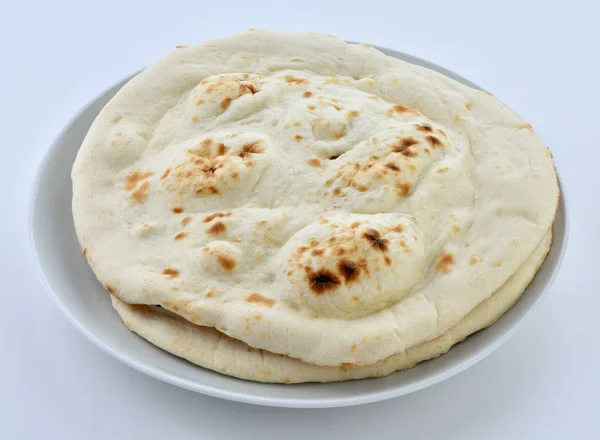 Tandır Naan Veya Tandır Roti Geleneksel Fırında Pişmiş Sağlıklı Bir — Stok fotoğraf