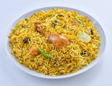 Bombay stili tavuk Biryani