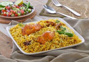 Tavuk Biryani, son derece lezzetli ve nefis gıda