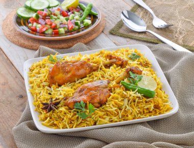 Tavuk Biryani, son derece lezzetli ve nefis gıda
