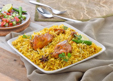Tavuk Biryani, son derece lezzetli ve nefis gıda