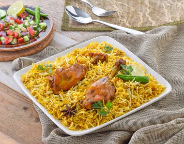 Tavuk Biryani, son derece lezzetli ve nefis gıda