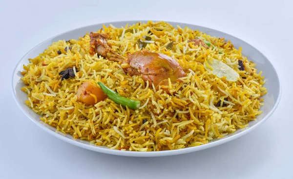 Bombay Stili Tavuk Biryani — Stok fotoğraf