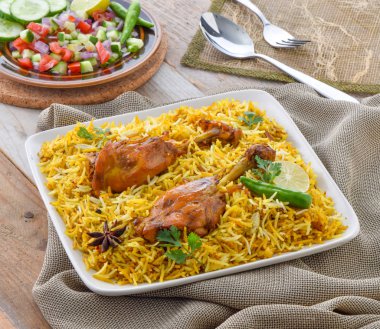 Tavuk Biryani, son derece lezzetli ve nefis gıda
