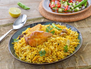 Tavuk Biryani, son derece lezzetli ve nefis gıda