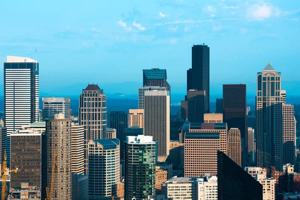 Skyline Downtown Seattle Washington State Usa — Stock Photo, Image