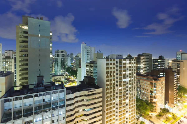 Curitiba, Parana devlet, Brezilya mahallede Batel panoramik manzaralı