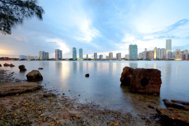 Brickell District, Miami, Florida, ABD binaların manzarası