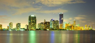Brickell District, Miami, Florida, ABD binaların manzarası