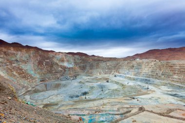 Open pit bakır madeni