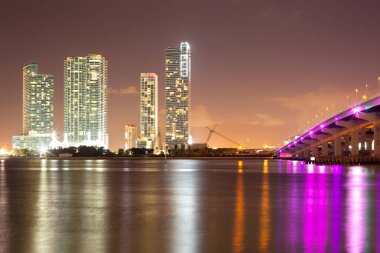 Emlak gelişmeler downtown Miami, Florida, ABD