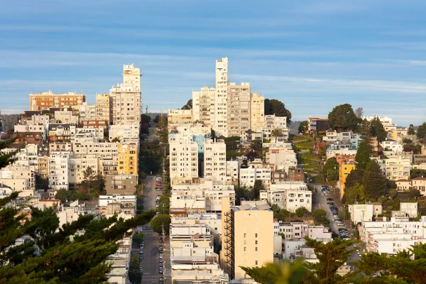 Russian Hill Neighborhood San Francisco California Estados Unidos — Foto de Stock
