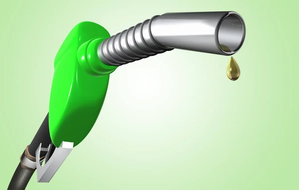 Rendering Gas Pump Clean Fuel — Stock Photo, Image