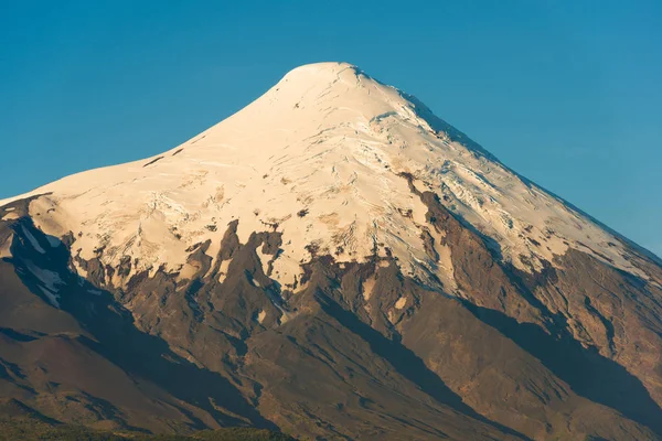 Geleiras Cume Vulcão Osorno Região Los Lagos Chile — Fotografia de Stock