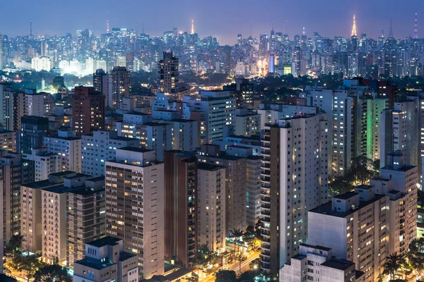 상파울루 스카이라인 브라질 — 스톡 사진