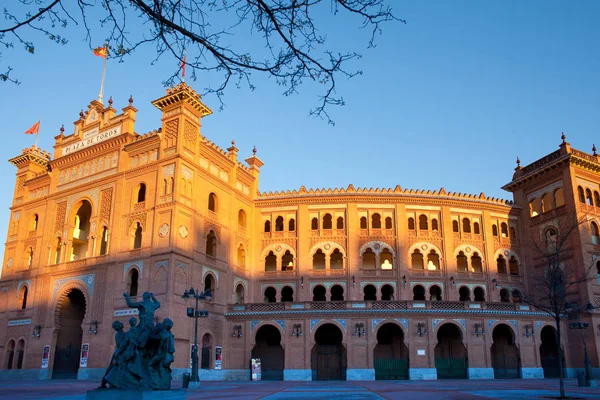 Madrid Spanje April 2010 Dawn Plaza Toros Bull Ring Las — Stockfoto