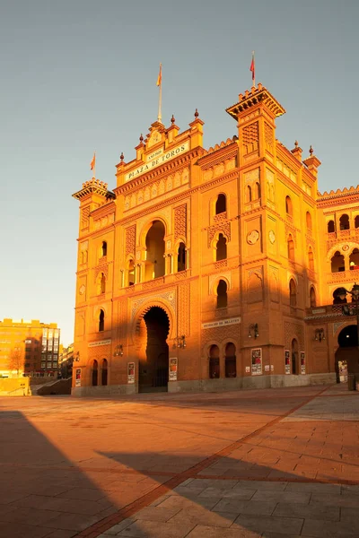 Madrid Spanje April 2010 Dawn Plaza Toros Bull Ring Las — Stockfoto