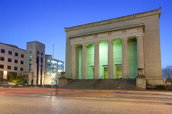 Baltimore Maryland United States View Dawn War Memorial Building — Stock Photo, Image