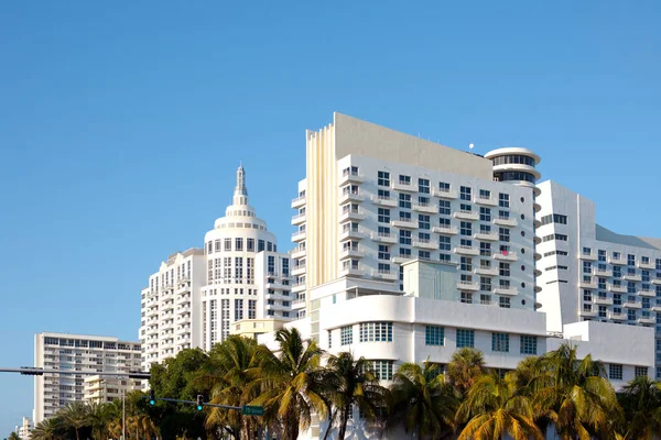 Distrito Art Deco Collins Avenue South Beach Miami Beach Estados — Foto de Stock