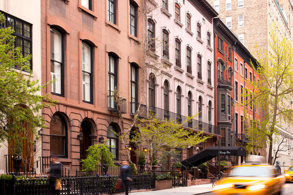 Residential apartements at West Village in Greenwich Village, Manhattan, New York City, NY, United States