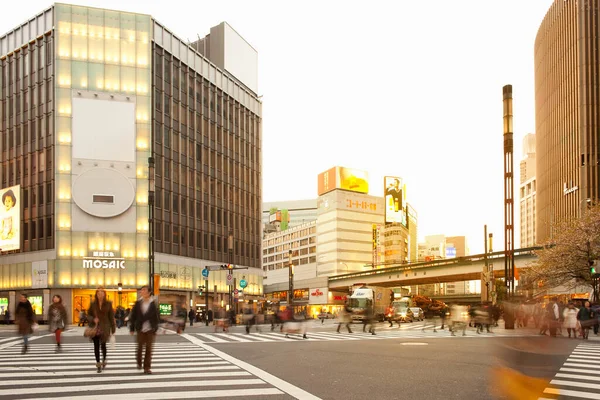 Ginza Tokio Kanto Region Honshu Japan Asien High End Geschäfte — Stockfoto