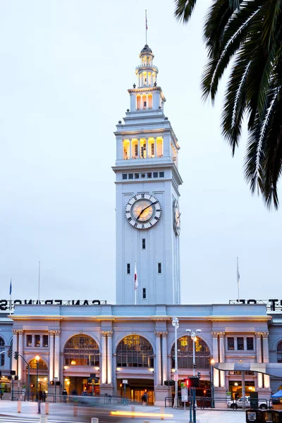 San Francisco Califórnia Estados Unidos San Francisco Ferry Building Amanhecer — Fotografia de Stock