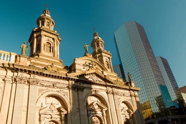 Metropolitan Cathedral Plaza Armas Early Morning — Stock Photo, Image