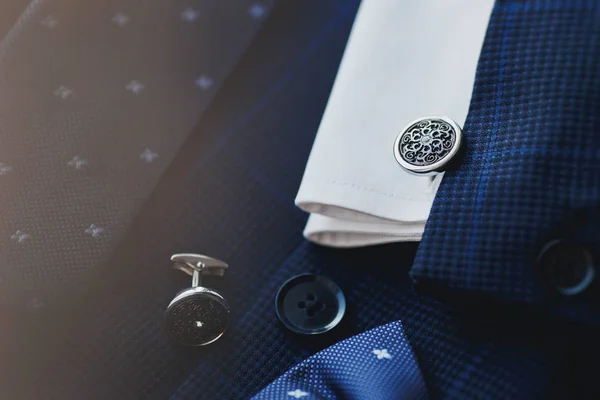 Luxury Fashion Men Cufflinks — Stock Photo, Image