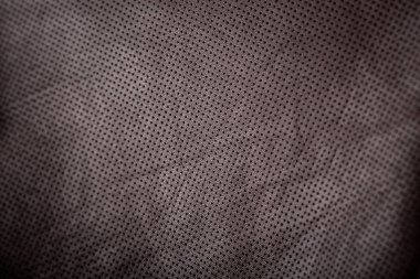 İnce Deri Crafting Konsept ve Fikir Stili için Koyu Kahverengi Deri, El Sanatları Çalışma Alanı